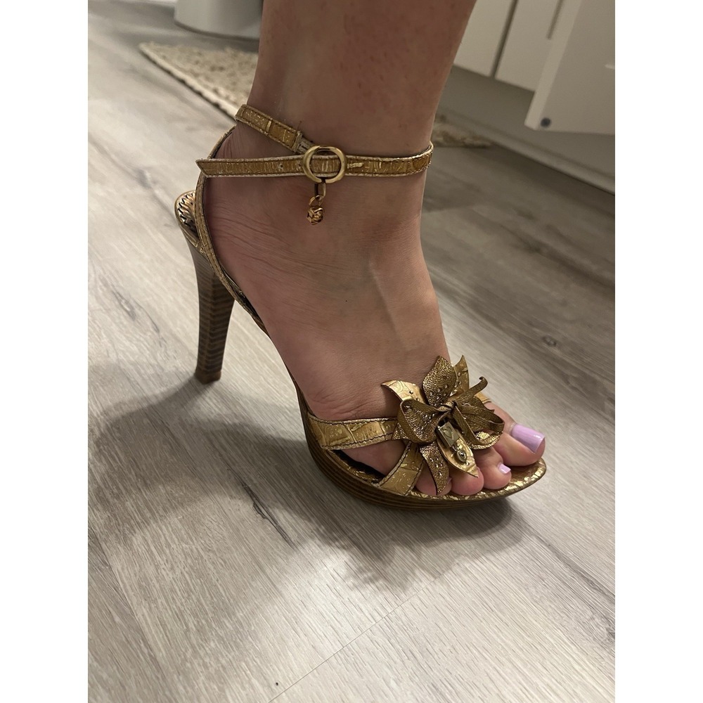 Women's Bata‎ Strappy Sandals Heels  EU 38US 7/8